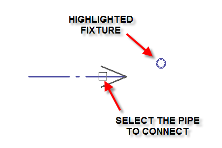 fixture connection - end 1